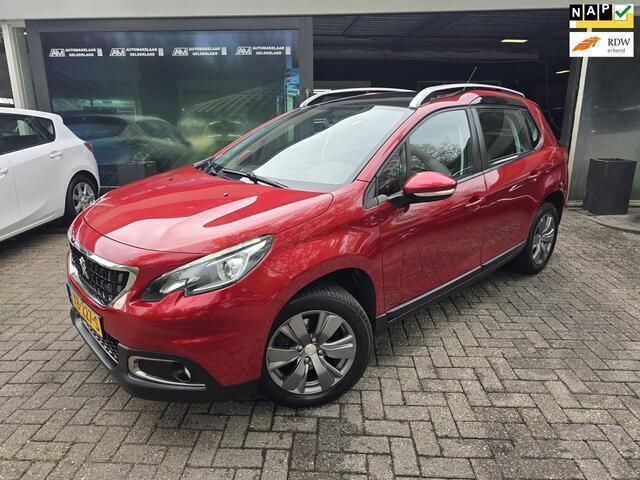 Rood Gebruikt 2018 Peugeot 2008 SUV | € 12.450 (Eerlijke prijs) - Afbeelding 1/4