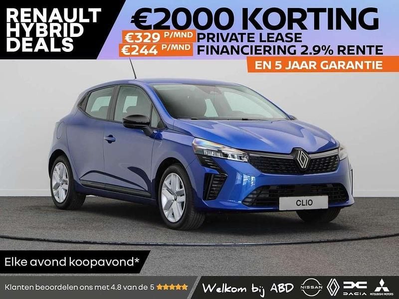 Blauw Nieuw 2025 Renault Clio V Evolution Hatchback | € 24.990 (Super prijs) - Afbeelding 1/4