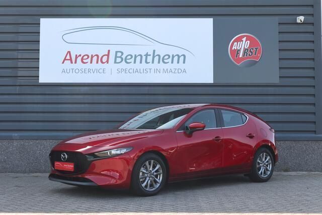 Rood Occasion 2019 Mazda 3 Hatchback | € 18.825 (Eerlijke prijs) - Afbeelding 1/4
