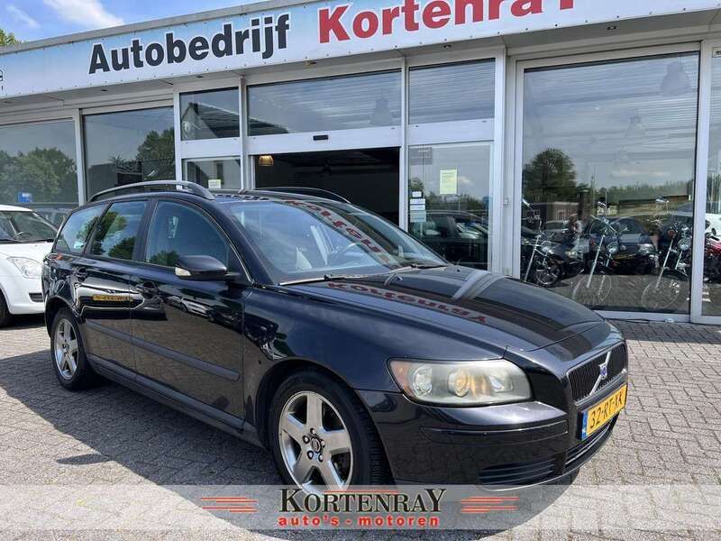 Zwart Gebruikt 2005 Volvo V50 Kinetic Stationwagen | € 1.100 (Super prijs) - Afbeelding 1/4