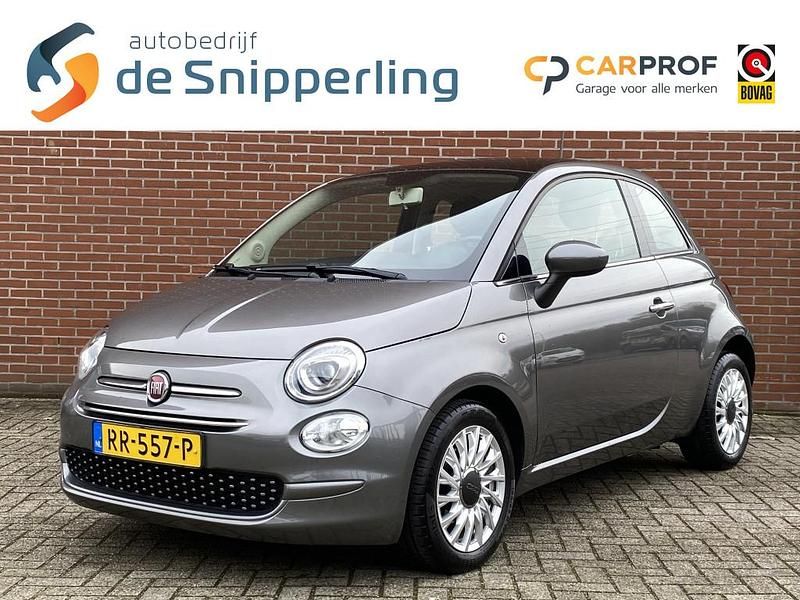 Grijs Occasion 2018 Fiat 500 Lounge Hatchback | € 12.745 (Eerlijke prijs) - Afbeelding 1/4