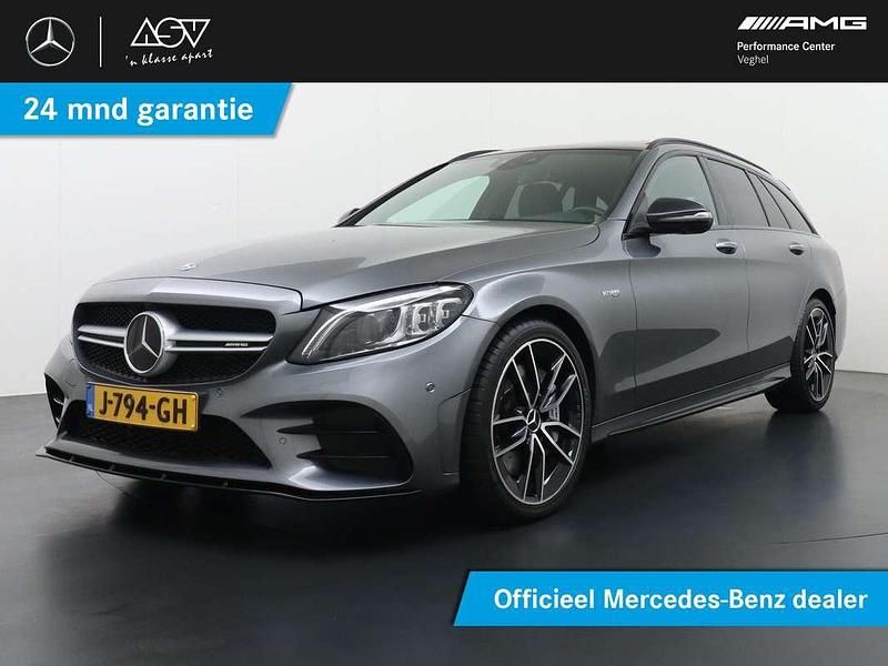 Grijs Gebruikt 2020 Mercedes C43 AMG Premium Plus Stationwagen | € 56.440 (Eerlijke prijs) - Afbeelding 1/4