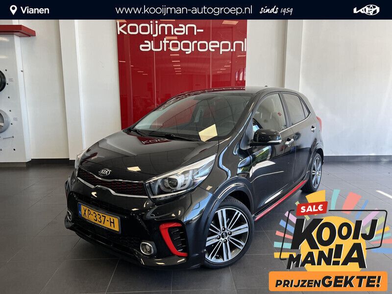 (abp) aurora black pearl m Gebruikt 2019 Kia Picanto GT-Line Hatchback | € 12.400 (Eerlijke prijs) - Afbeelding 1/4