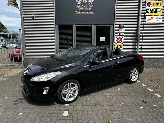 Zwart, metallic lak Gebruikt 2010 Peugeot 308 CC Cabriolet | € 8.950 (Duur) - Afbeelding 1/4