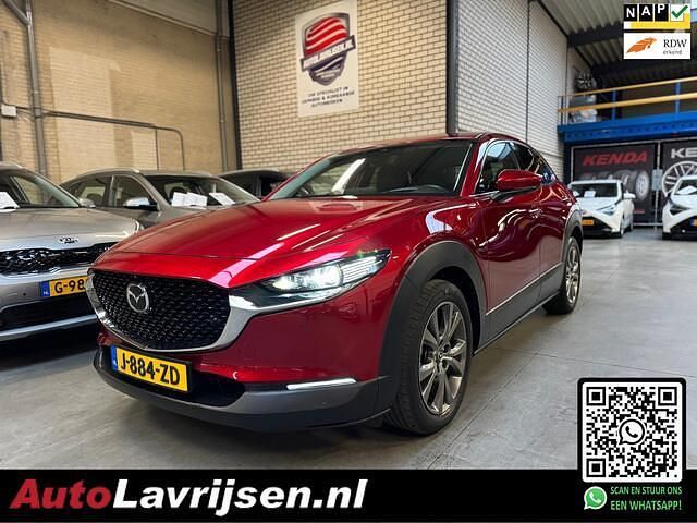 Rood Occasion 2020 Mazda CX-30 Luxury SUV | € 22.988 (Eerlijke prijs) - Afbeelding 1/4