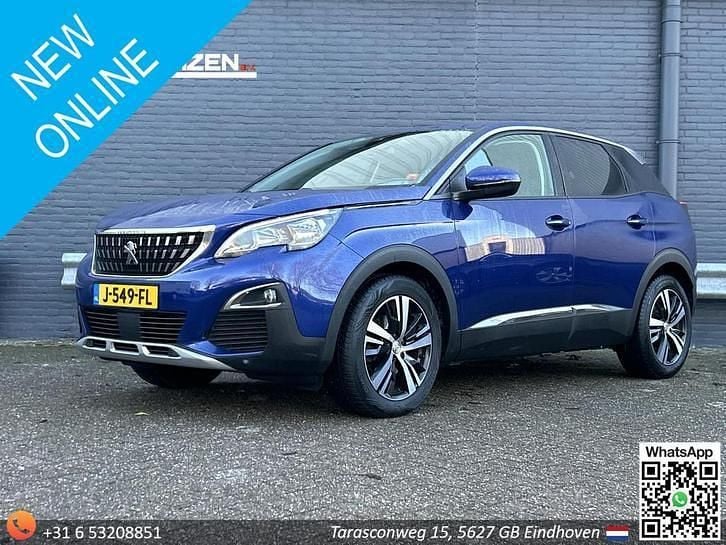 Blauw Occasion 2020 Peugeot 3008 GT-line SUV | € 9.900 (Goede deal) - Afbeelding 1/4