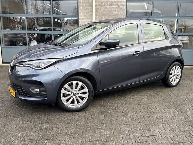 Grijs Gebruikt 2020 Renault Zoe Zen Hatchback | € 10.850 (Super prijs) - Afbeelding 1/4
