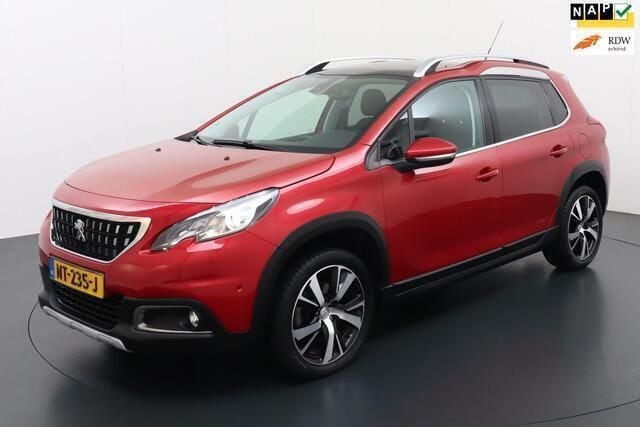 Rood Gebruikt 2016 Peugeot 2008 GT-line SUV | € 5.750 (Goede deal) - Afbeelding 1/4