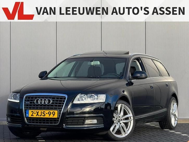 Zwart Occasion 2010 Audi A6 Proline Stationwagen | € 6.948 (Duur) - Afbeelding 1/4