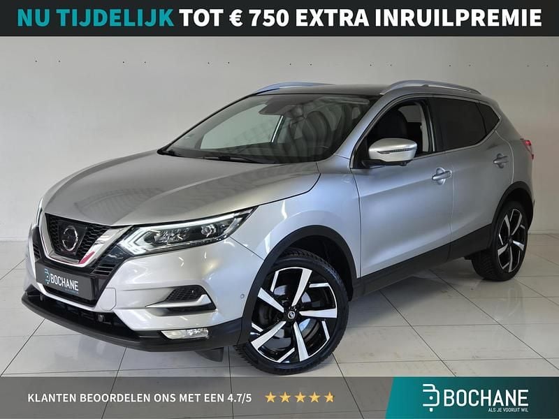 Grijs Gebruikt 2018 Nissan Qashqai Tekna SUV | € 15.195 (Goede deal) - Afbeelding 1/4