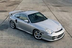 Zilverarctic silver Gebruikt 2001 Porsche 911 GT2 Coupé | € 159.900 - Afbeelding 1/4