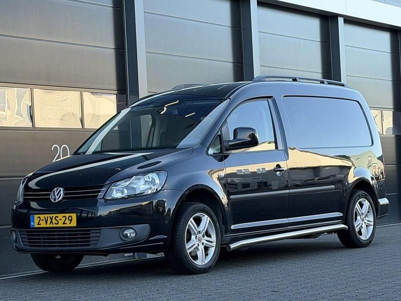 Zwart Occasion 2012 VW Caddy Maxi MPV | € 4.750 (Eerlijke prijs) - Afbeelding 1/4