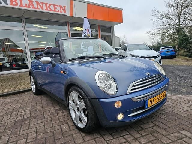 Occasion Mini Cooper Cabriolet Chili 116 PK (85 kW) 2004 Blauw (metallic) Cabriolet