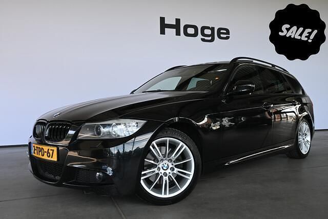Zwart, metallic lak Gebruikt 2008 BMW 320 Executive Stationwagen | € 6.940 (Eerlijke prijs) - Afbeelding 1/4
