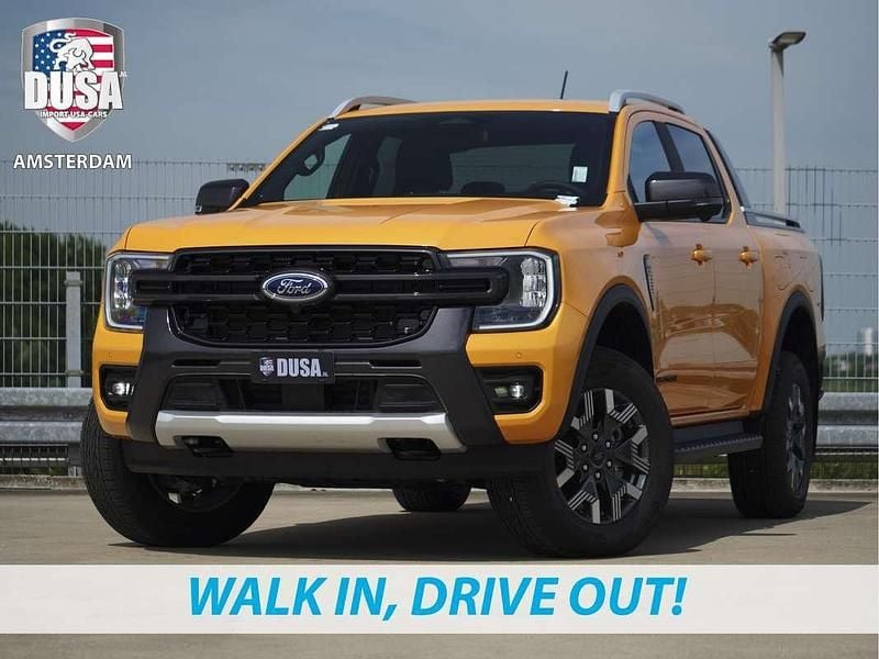 Oranje Nieuw 2025 Ford Ranger Wildtrack Pickup | € 54.950 - Afbeelding 1/4