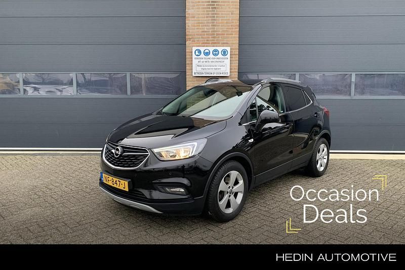 Zwart Gebruikt 2017 Opel Mokka X Innovation SUV | € 12.995 (Eerlijke prijs) - Afbeelding 1/4