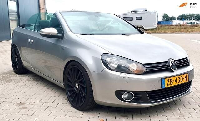 Grijs Gebruikt 2013 VW Golf Cabriolet Life Cabriolet | € 9.995 (Eerlijke prijs) - Afbeelding 1/4