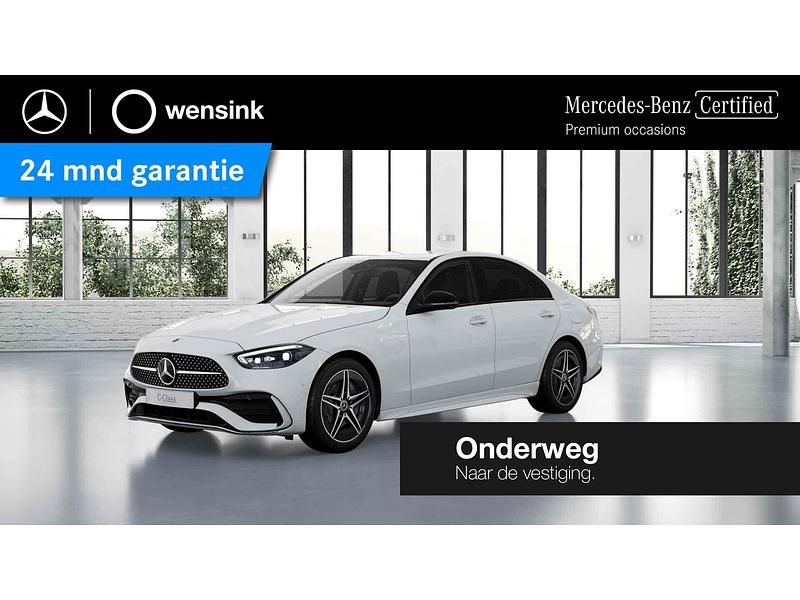 Occasion Mercedes C300 AMG line 313 PK (230 kW) 2024 Wit Sedan