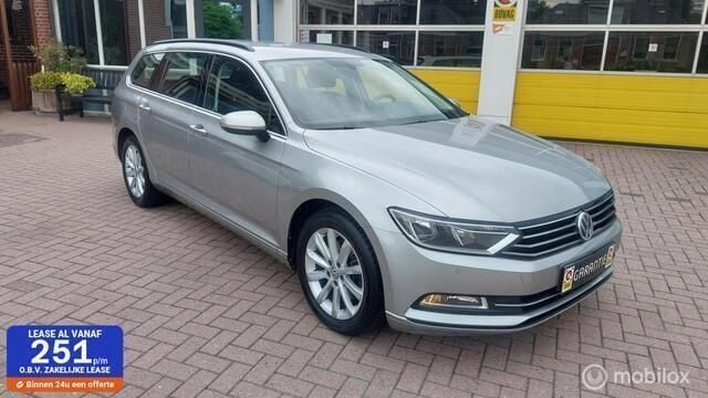 Grijs Gebruikt 2015 VW Passat Comfortline Stationwagen | € 15.500 (Eerlijke prijs) - Afbeelding 1/4
