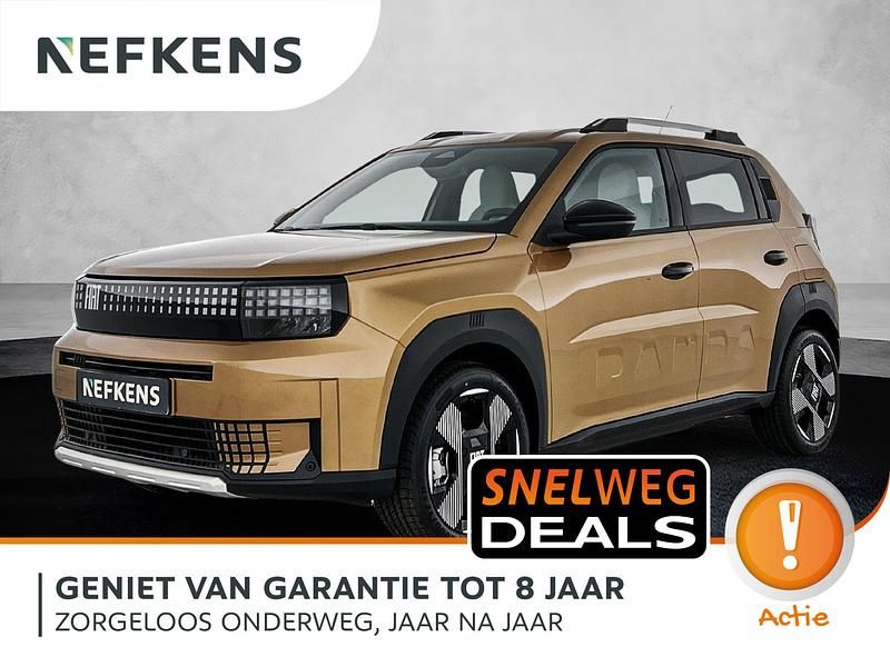 Bruin Nieuw 2025 Fiat Grande Panda La Prima Hatchback | € 23.825 (Super prijs) - Afbeelding 1/4
