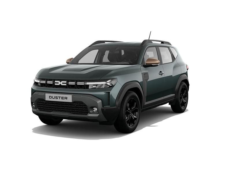 Nieuw Dacia Duster Extreme 140 PK (102 kW) 2026 Cedar green (groen mica) SUV