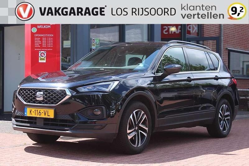 Zwart Gebruikt 2021 Seat Tarraco Style SUV | € 26.500 (Eerlijke prijs) - Afbeelding 1/4