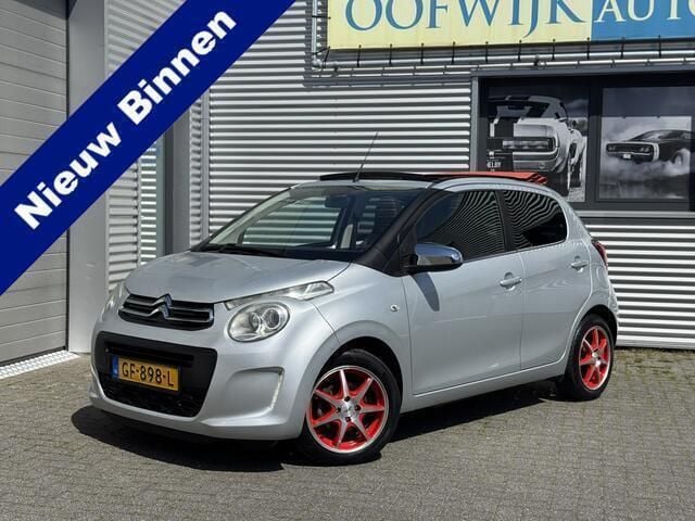 Grijs, metallic lak Gebruikt 2015 Citroën C1 Feel Hatchback | € 5.995 (Goede deal) - Afbeelding 1/4