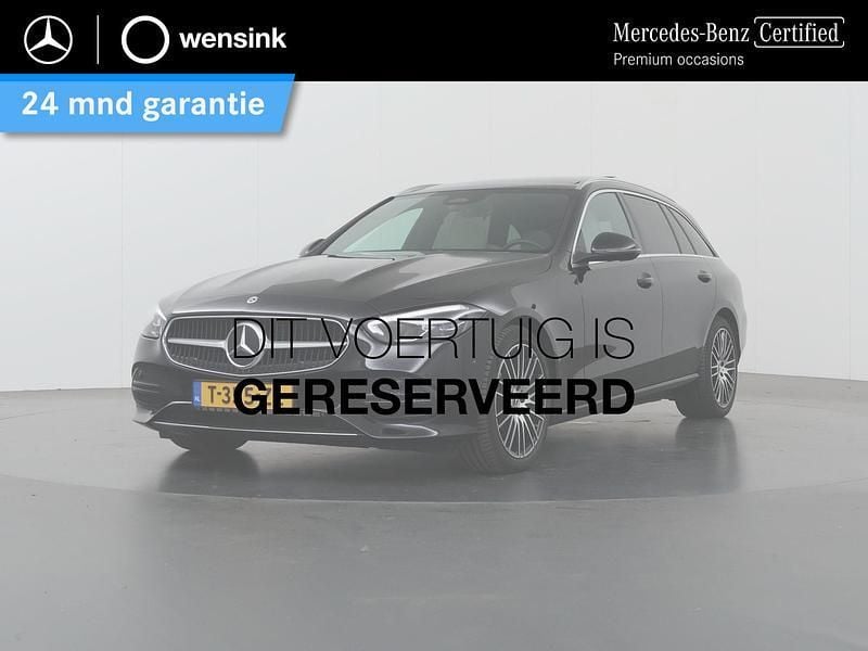 Zwart Gebruikt 2023 Mercedes C180 Luxury Stationwagen | € 39.850 (Goede deal) - Afbeelding 1/4