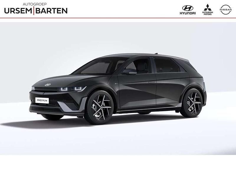 Zwart Nieuw 2025 Hyundai Ioniq 5 N Line SUV | € 51.890 (Super prijs) - Afbeelding 1/1