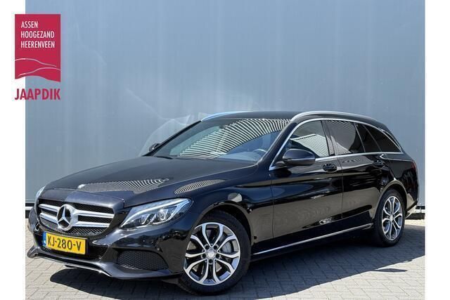 Zwart, metallic lak Gebruikt 2016 Mercedes C350 Edition Stationwagen | € 21.899 (Eerlijke prijs) - Afbeelding 1/3