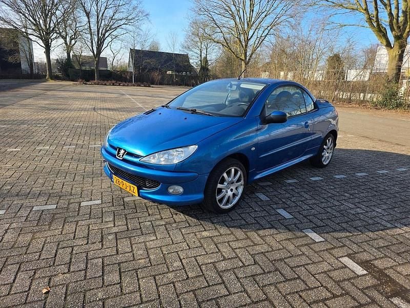 Occasion Peugeot 206 CC 2004 Blauw (metallic) Cabriolet