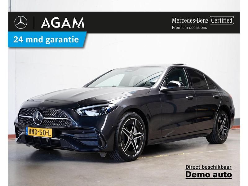 Grijs Gebruikt 2025 Mercedes C300 Edition Sedan | € 57.950 - Afbeelding 1/4