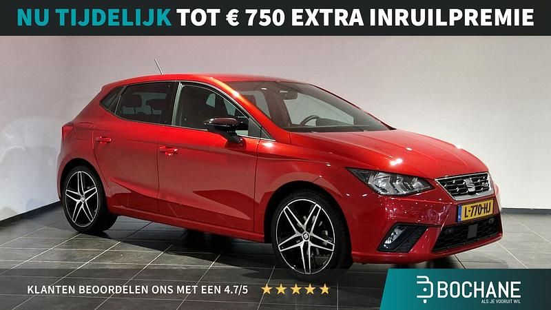 Rood Gebruikt 2021 Seat Ibiza Business Hatchback | € 16.695 (Eerlijke prijs) - Afbeelding 1/4