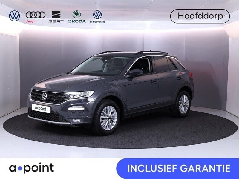 Grijs Gebruikt 2021 VW T-Roc Style SUV | € 22.449 (Goede deal) - Afbeelding 1/3