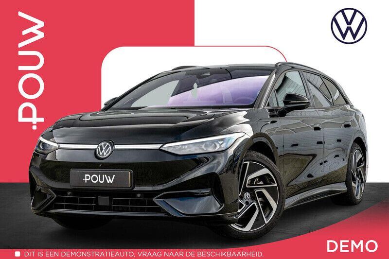 Zwart Gebruikt 2025 VW ID.7 Pro Stationwagen | € 50.900 (Eerlijke prijs) - Afbeelding 1/4