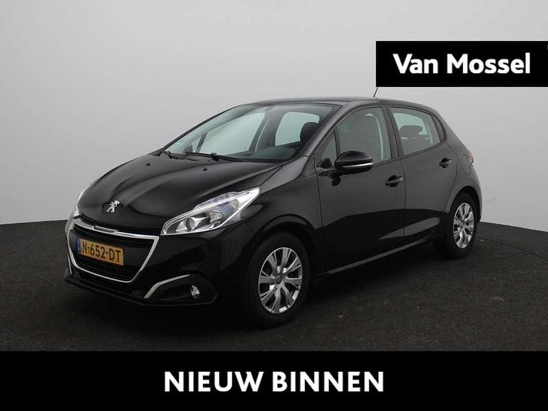 Zwart Occasion 2019 Peugeot 208 Allure Hatchback | € 9.945 (Super prijs) - Afbeelding 1/3