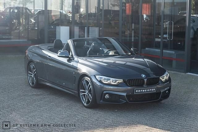 Grijs Gebruikt 2017 BMW 430 Cabriolet M Sport Cabriolet | € 27.950 (Eerlijke prijs) - Afbeelding 1/4