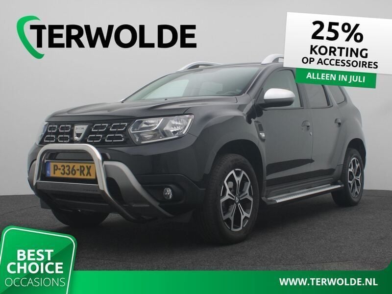 Zwart, metallic lak Gebruikt 2020 Dacia Duster Prestige SUV | € 17.445 (Eerlijke prijs) - Afbeelding 1/4