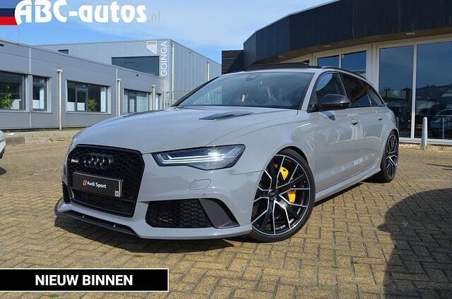 Grijs Gebruikt 2016 Audi RS6 Stationwagen | € 59.945 - Afbeelding 1/4