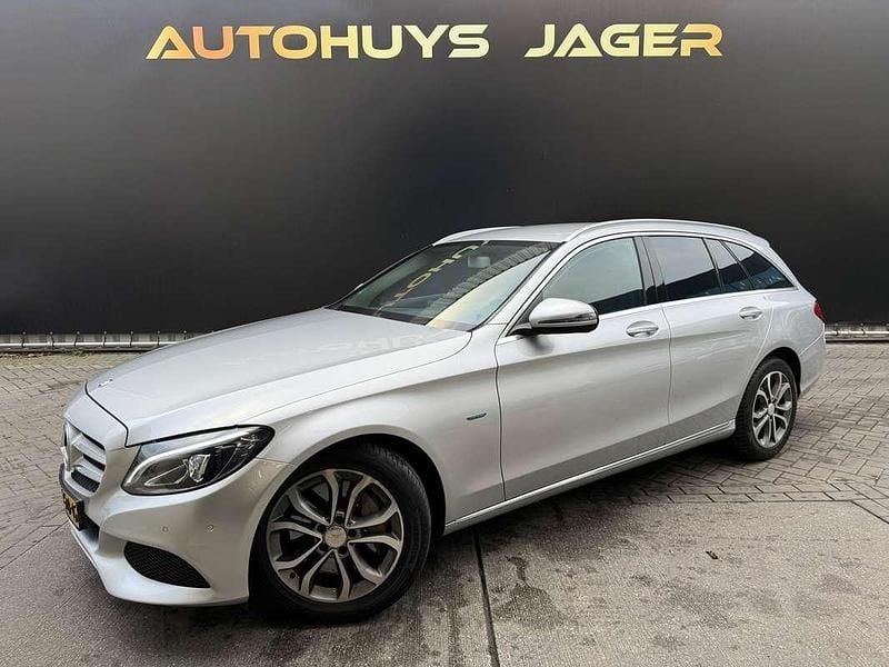 Grijs Gebruikt 2016 Mercedes C350e Edition Stationwagen | € 15.950 (Goede deal) - Afbeelding 1/4