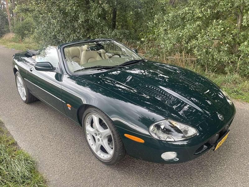 Groen Gebruikt 2003 Jaguar XKR Supercharged Cabriolet | € 26.950 (Duur) - Afbeelding 1/4