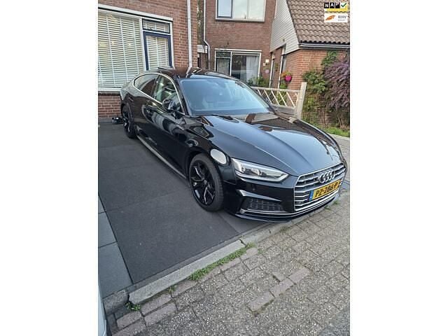 Zwart Gebruikt 2017 Audi A5 Sportback S-Line Hatchback | € 17.450 - Afbeelding 1/4