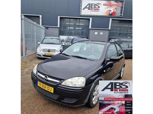 Zwart Gebruikt 2005 Opel Corsa Hatchback | € 999 (Goede deal) - Afbeelding 1/4