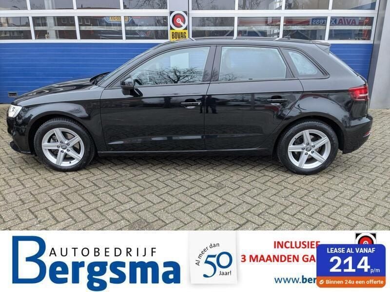 Zwart Gebruikt 2020 Audi A3 Sportback Proline Hatchback | € 15.999 (Super prijs) - Afbeelding 1/4