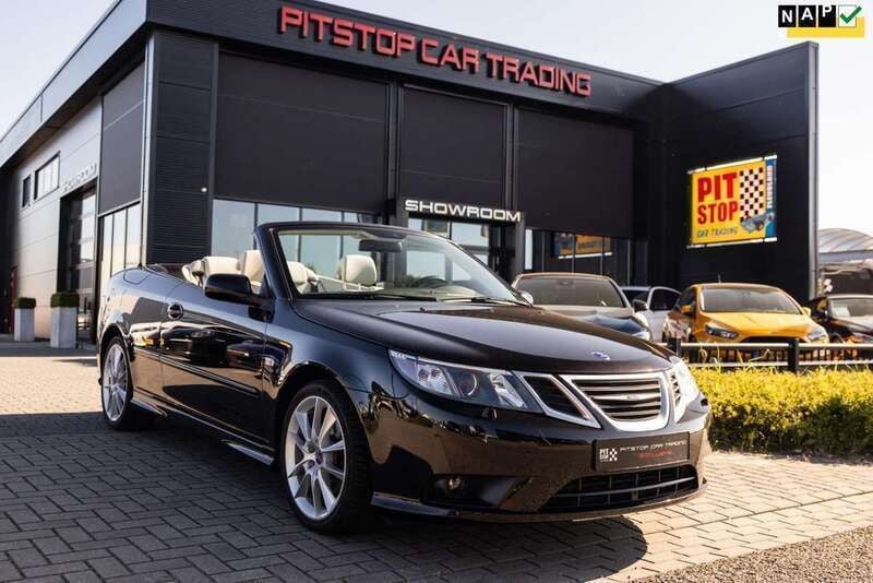 Zwart Gebruikt 2008 Saab 9-3 Cabriolet Vector Cabriolet | € 19.450 - Afbeelding 1/3