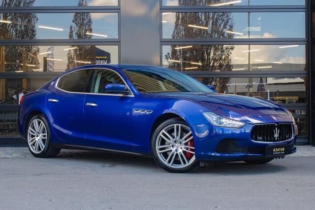 Occasion Maserati Ghibli 411 PK (302 kW) 2014 Blauw Coupé