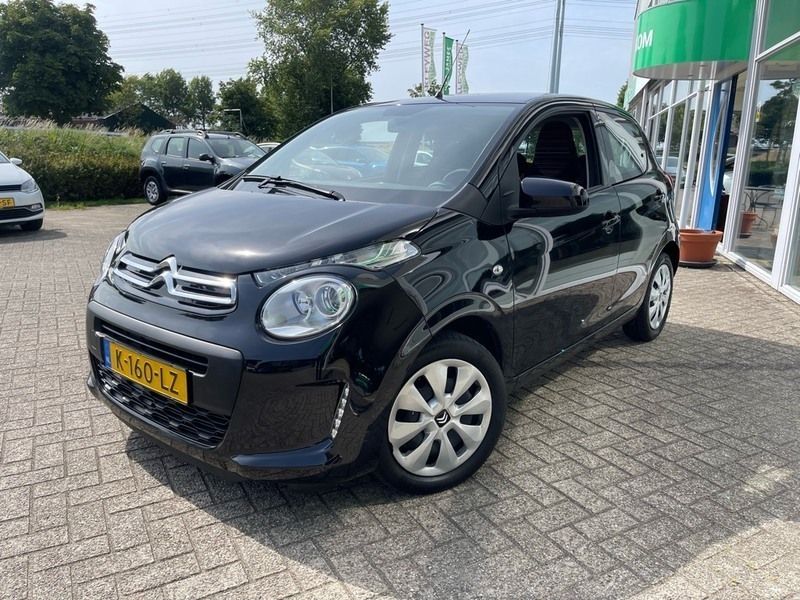Zwart Gebruikt 2021 Citroën C1 Feel Hatchback | € 11.845 (Eerlijke prijs) - Afbeelding 1/4