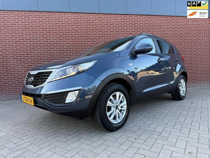 Blauw Gebruikt 2014 Kia Sportage SUV | € 13.450 (Goede deal) - Afbeelding 1/4