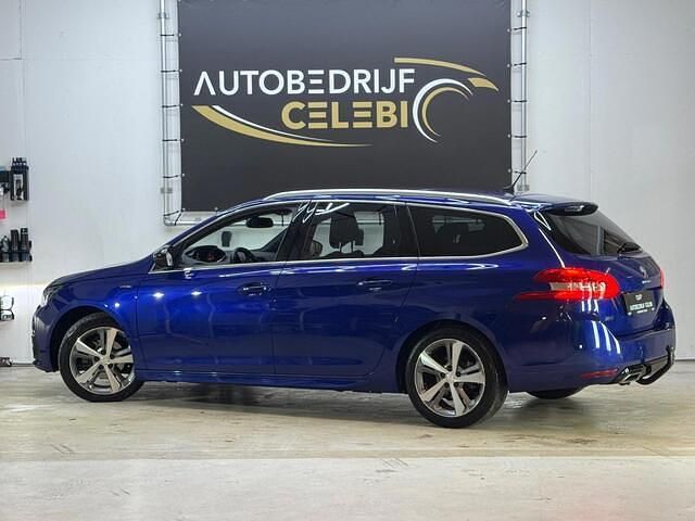Occasion Peugeot 308 SW GT-line 131 PK (96 kW) 2018 Blauw Stationwagen