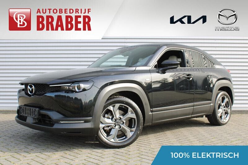 Zwart Nieuw 2024 Mazda MX30 Ad'Vantage SUV | € 34.900 - Afbeelding 1/4